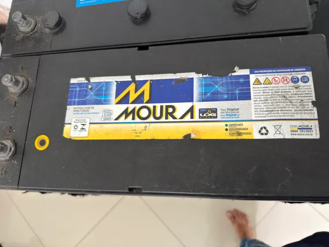 BATERIA MOURA 150 amperes testada!!!