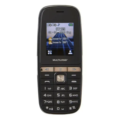 Celular Para Idosos Multilaser Preto P9076