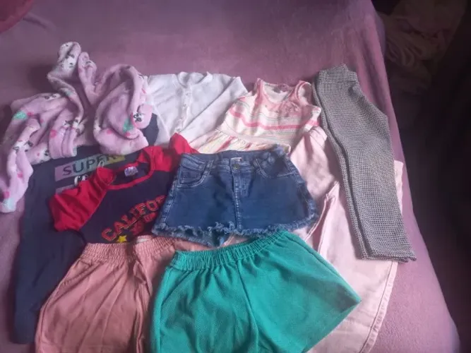 Kit Roupas Menina 6 Anos