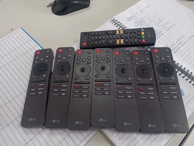 Controle LG com Alexia e comando de voz