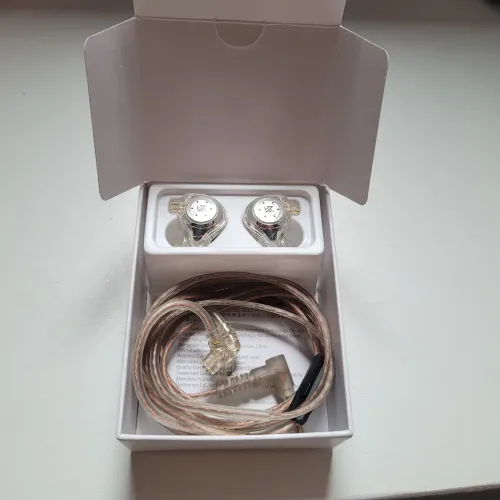 Fone In-Ear KZ EDX Pro Transparente com Microfone