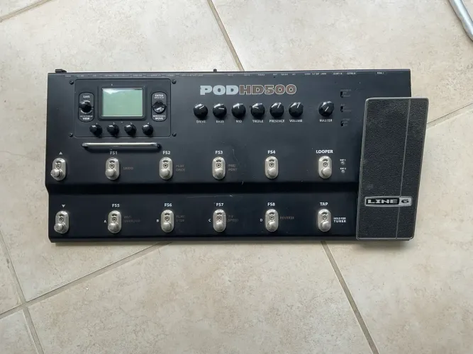 Pedaleira Line 6 POD HD500