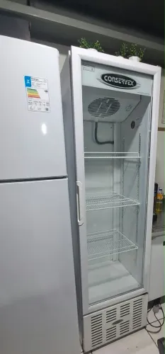 Expositor Refrigerado 250 Litros Branco Conservex ERV250