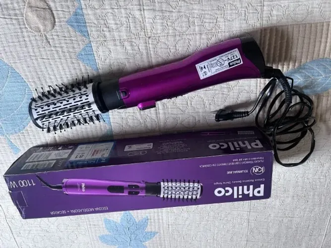 Escova modeladora+secador Philco