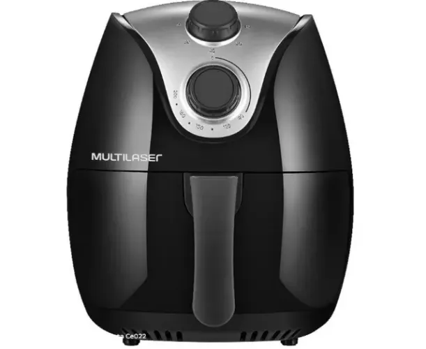 Fritadeira Elétrica Air Fryer 4 Litros Multilaser Acompanha Pegador 1500W 220V