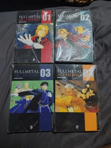 Mangás FullMetal Alchemist Vol 1 ao 4