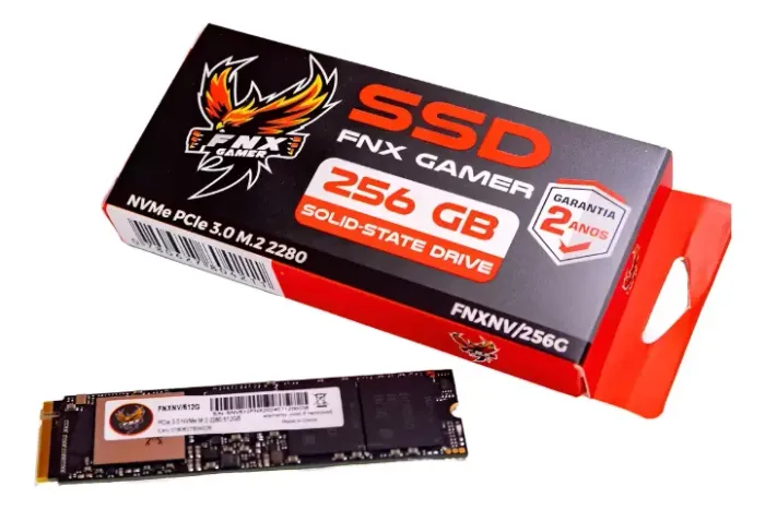 Ssd 256gb M.2 Nvme Fnx Gamer Novo Loja Coimbra Computadores