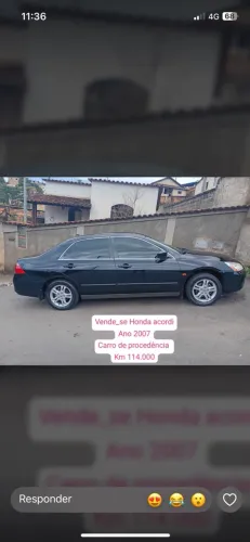 Honda Accord Sedan LX 2.0 16V 150/156cv Aut. 2007