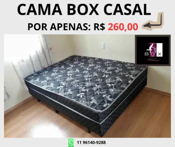 cama box casal 
