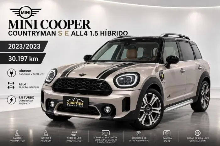Mini Cooper Countryman S E All4 1.5 Híbrido 2023