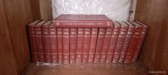 Enciclopédia Barsa 1973 completa