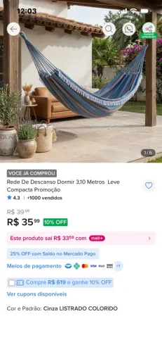 Rede de descanso 