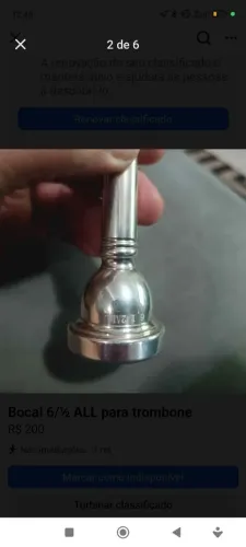 Bocal de trombone