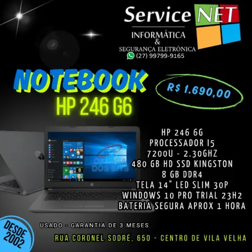 Notebook HP246 G6