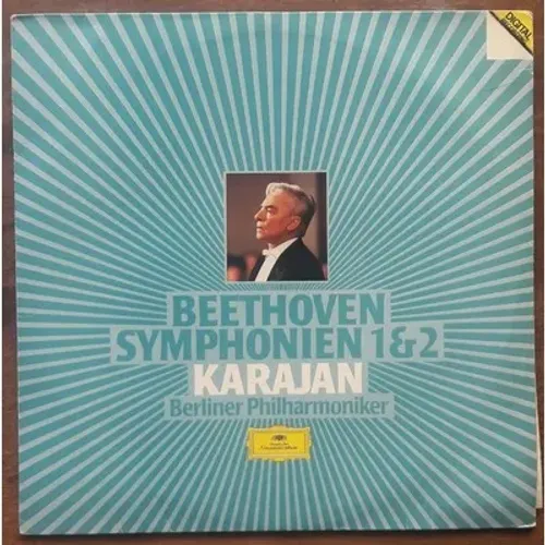 Lp Vinil Beethoven Sinfonias 1 E 2 Karajan Berlim