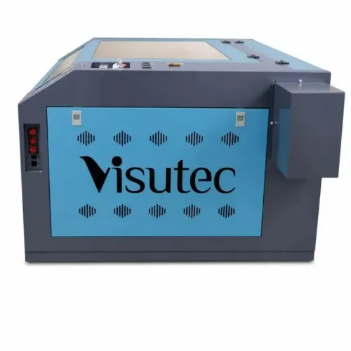 Máquina Router Laser CNC VS9060 100W Corte e Gravação 90x60cm Visutec Nova SP