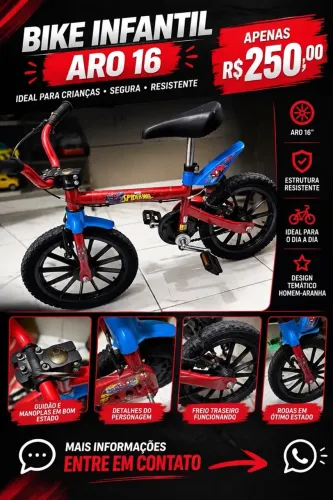 Vendo bicicleta infantil