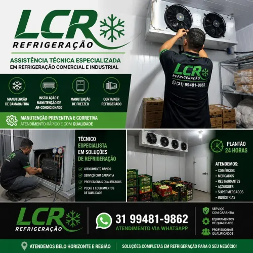 Manutenção Câmara Fria 24h | Técnico em Santos e Região