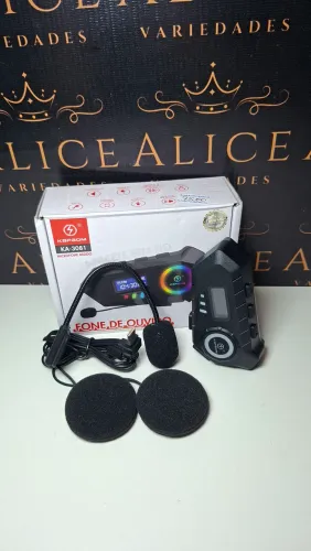 Intercomunicador para capacete 