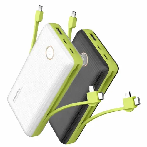 Power Bank Pincnc PN-959 20000mAh Carregador Portátil Rápido Com Display USB Tipo-C pode r