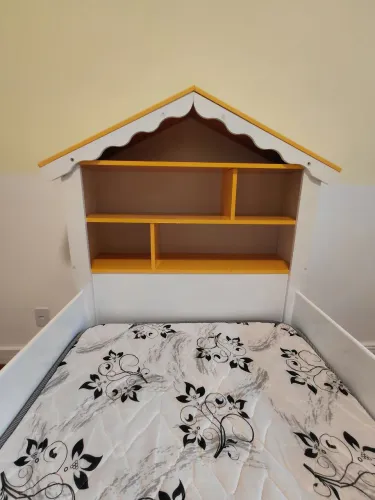 Cama Infantil Casinha + Colchão