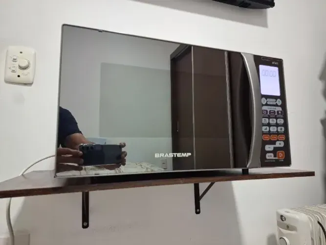 Micro-ondas Brastemp 100% inox...