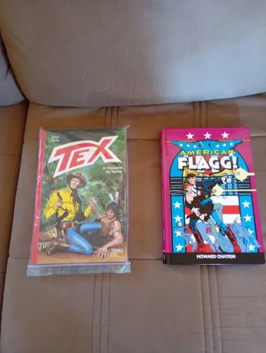 HQs, Tex A Máscara do Terror, CDura e American Flagg CDura...