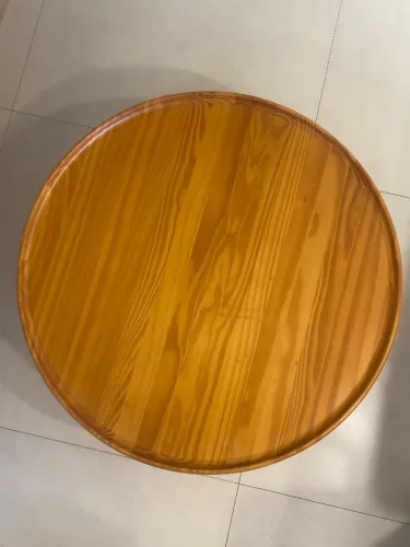 Mesa de centro da Home Dock - 80cm diâmetro, 30cm altura