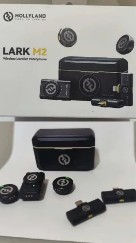 Microfone Hollyland Lark M2 Duo