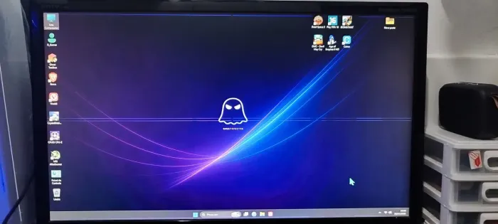 Tv monitor Samsung 24" c linhas