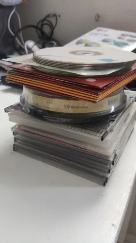 Doação: Mídias (CD & DVD) virgens para gravação