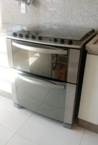 Fogão 2 fornos top de linha faço a entrega