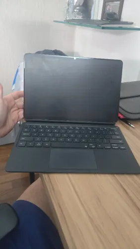 Samsung Galaxy Tab S8 256GB + Capa Teclado Oficial - Completo