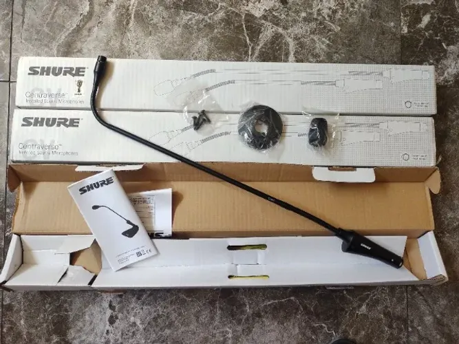 Microfone Shure Gooseneck 18" CVG18-B/C