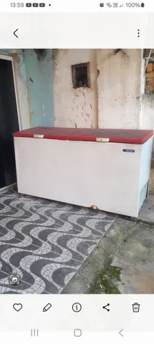 Freezer 540 litros pouco usado 1700
