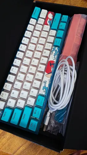 Teclado Mecânico Womier Wk61 V2 Rgb