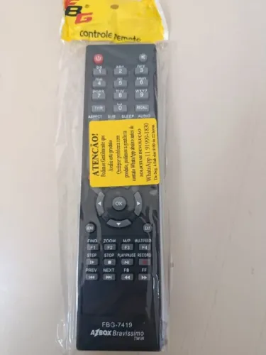 Controle Remoto Para Receptor Aza-merica S1001 / S1005