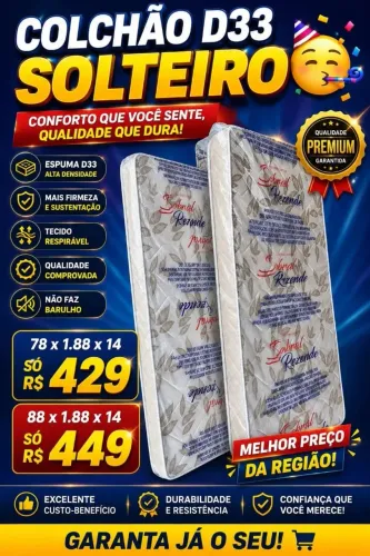 Colchão solteiro
