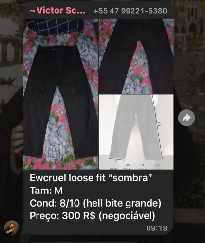Calça ewcruel