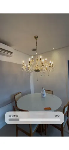 Lustre de cristal/Candelabro para sala de jantar