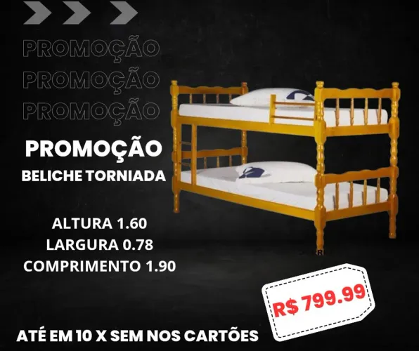 PROMOÇÕES DE BELICHE TORNEADA
