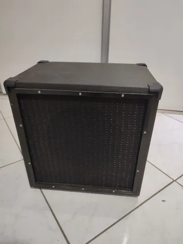 Gabinete Guitarra 1x10 Acabamento Ébano C/ Falante Meteoro Model 10 Vinrage