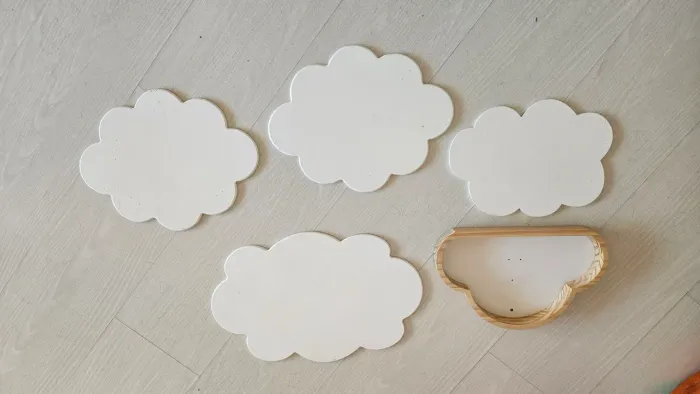 Nuvens decorativas