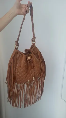 Bolsa Carmen Steffens Original - Estilo Boho Chic (pouquissímo uso)