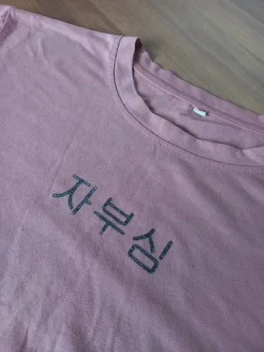 Camisa Shein Kpop Rosa