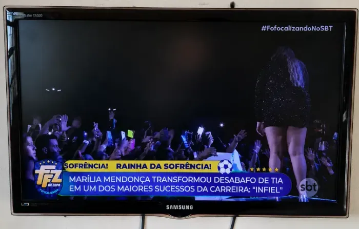 TV Samsung LED 27" Full HD - TA550 PRA VENDER HOJE