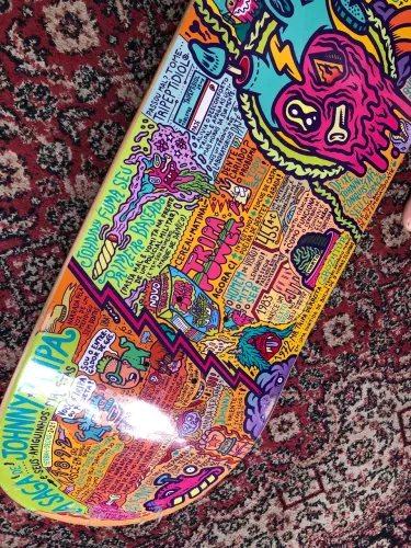 Shape Yerbah Johnny Tripa. Maple Canadense. Tamanho 8"