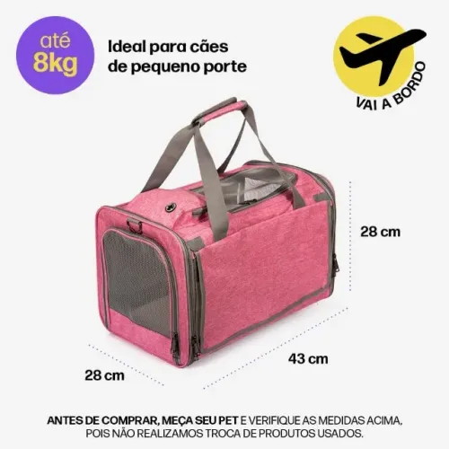 Bolsa de transporte PET