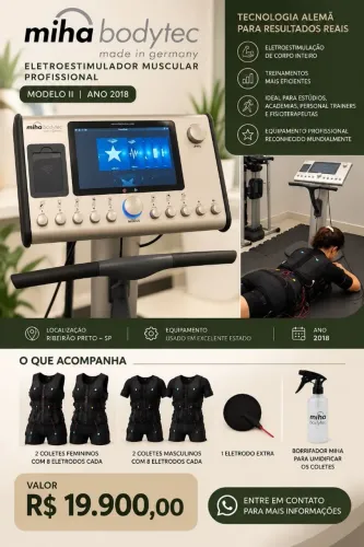 Eletroestimulador Miha bodytec II 