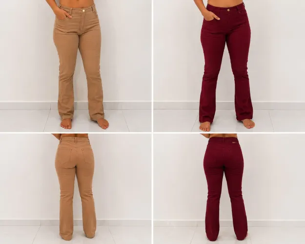 Desapego: Duas calças jeans femininas por 100,00